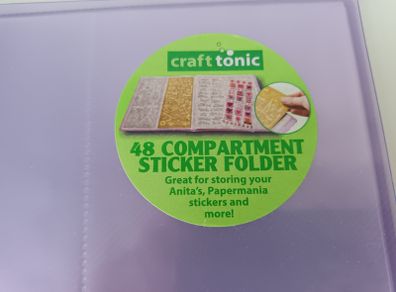 Craft Stickers - Storage Folder - New