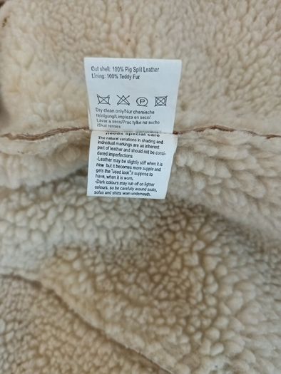 Mens sheepskin jacket