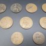 Antique collection of old coins Image 4