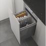 60cm internal door mounted bin Image 3