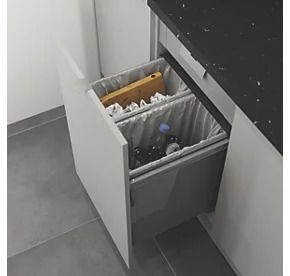 60cm internal door mounted bin