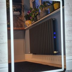 LED Bathroom Mirror 60x80cm Antifog Dual LED