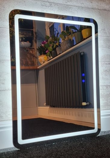 LED Bathroom Mirror 60x80cm Antifog Dual LED