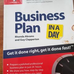 Business Plan in a Day Rhonda Abrams and Guy Clapperton