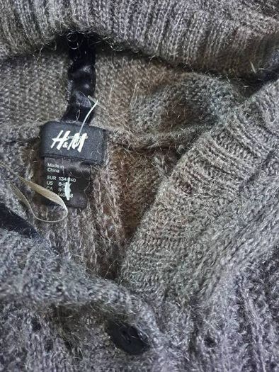 Hm Mohair Lace belt Cardigan 8-9