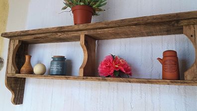 Rustic Cubby Box Floating Shelf / Display