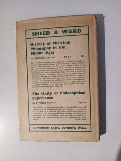 An Introduction to Philosophy by Jacques Maritain 1956 Edition