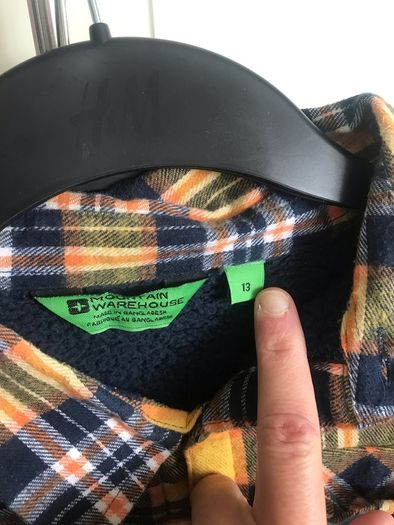 Lumberjack type shirt