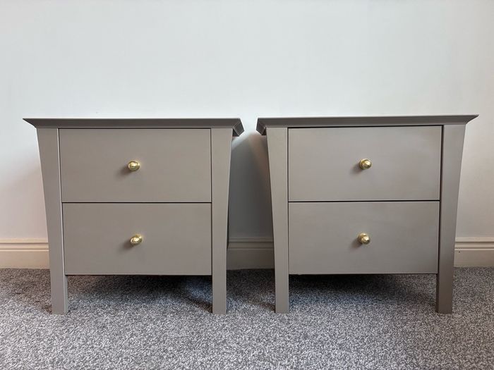 Matching bedside lockers