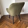 Armchair Accent Chair Green Velvet Image 2