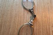 Antique Lorgnette Pince Nez Folding Spectacles