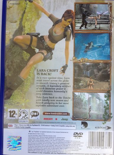 Tomb Raider: Legend [2006] (Playstation 2 Game) [PAL]