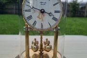 Classic German quartz annual clock by Hermle