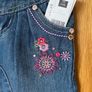 Brand new Dunnes Girls Blue Cuff End Jeans 3 years Image 4