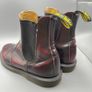 Women's DR MARTENS Flora Genuine Leather Chelsea Ankle Boots UK 5 EU 38 Cherry Image 5