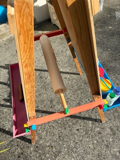 Melissa &Doug double sided easel whiteboard