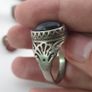 Old World Antique Mixed Brass Artisan Lot of 15 Rings Image 4