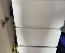 IKEA MALM Chest of 3 Drawers - White (40x78cm)
