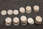 LOT of 65 Irish Sixpences 1952 to 1968 Wolfhound incl 1952 1958 1953 Bulk