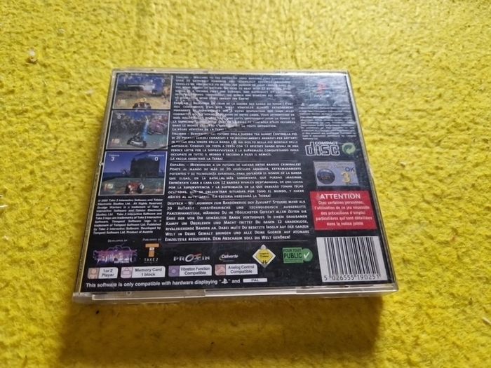 Grudge warriors PlayStation1 ps1 PlayStation2 ps2 games Original