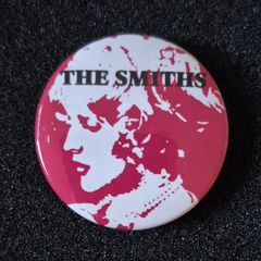 The smith's, pin back button badge.