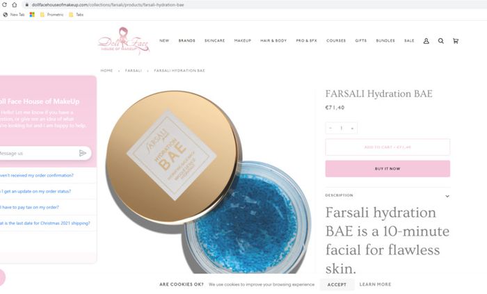 Farsali Hydration Bae - Luxury Facial Experience