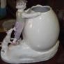 vintage porcelain figurine of a boy with a dog Image 4