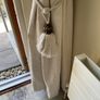 Large pair of fleece interlined curtains Image 5