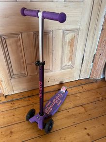 Scooter, Child, Maxi Micro Led Purple