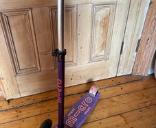 Scooter, Child, Maxi Micro Led Purple