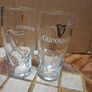 Guinness half pint Glass Image 4
