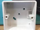 Single Flush PVC Box Electrical Back Box