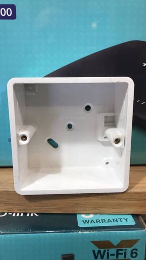Single Flush PVC Box Electrical Back Box