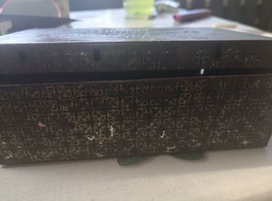 1800s printing set in original box