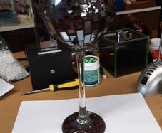 Champagne tea light