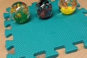 Glass paper weights