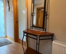 Hall table and mirror