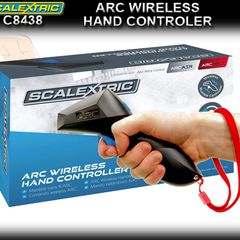 Scalextric C8438: New ARC PRO Wireless Hand Throttle (digital controller)