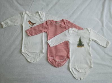 Petit Bateau x Deyrolle - 3 Baby Bodysuits - Unworn
