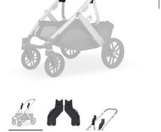 UPPAbaby Vista V2 Upper Adaptors For Toddler Seat