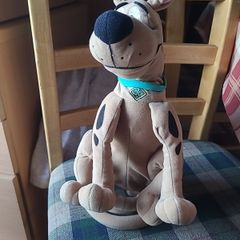 Vintage Jumping Scooby Doo Bouncing Tail Battery Operated Toy Warner Bros Retro