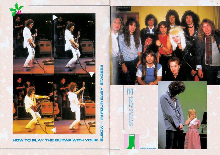 Queen Fan Club Magazines 1986 X 4 - Spring, Summer, Autumn & Christmas