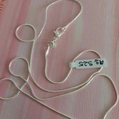 Brand new, unused sterling silver chain with tag Free postage.