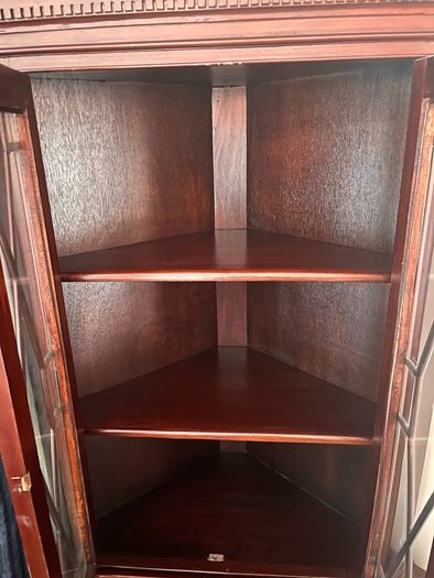 Beautiful Mahogany Glass Cabinet