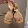 Boden suede boots sparkling gold in mint condition Image 3
