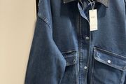 M Marks&amp;Spenser denim bomber jacket
