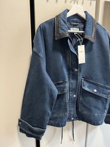 M Mark&Spenser denim bomber jacket