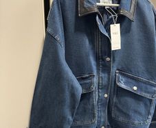 M Mark&Spenser denim bomber jacket