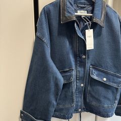 M Mark&Spenser denim bomber jacket