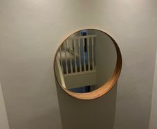 walnut mirror